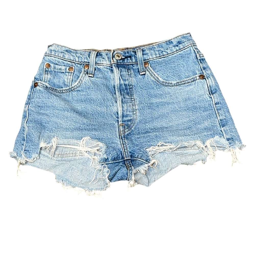 Levi’s Women’s 501 Original Fit High Rise Shorts Size 25